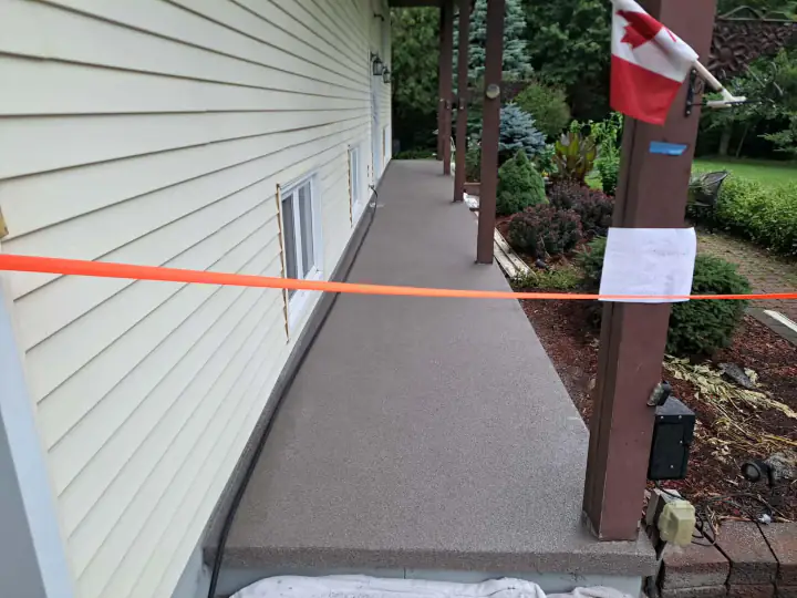 Porch restoration — after